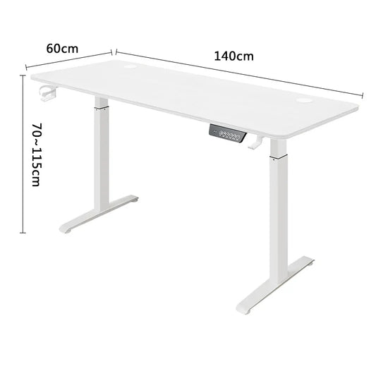 Height Adjustable Electric Desk – Motorized Sit-Stand Computer Table for Home Office & Gaming